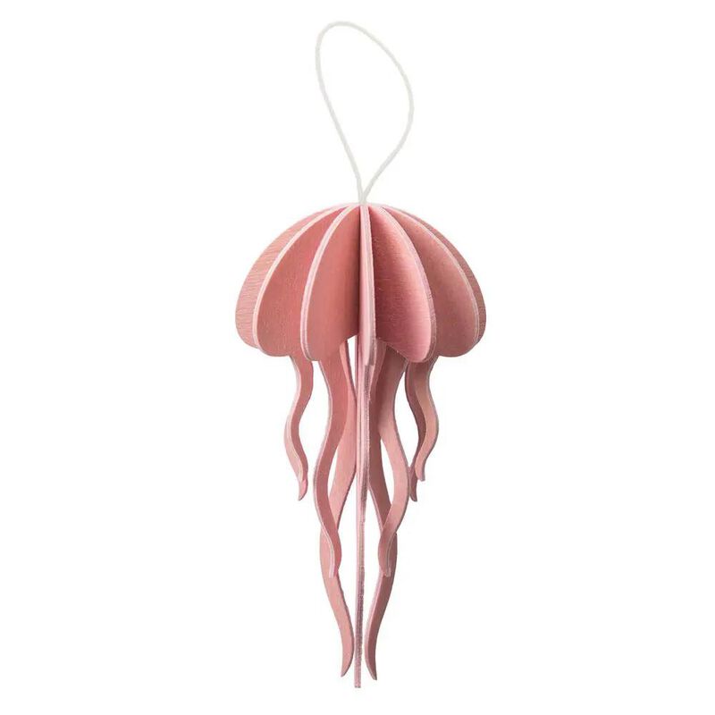 Lovi 3D Puzzle Decor Jellyfish 12cm Light Pink image number 0
